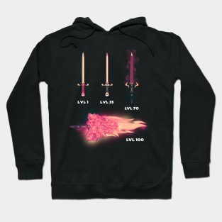 Funny MMORPG Fact Weapons When You Level Up Hoodie